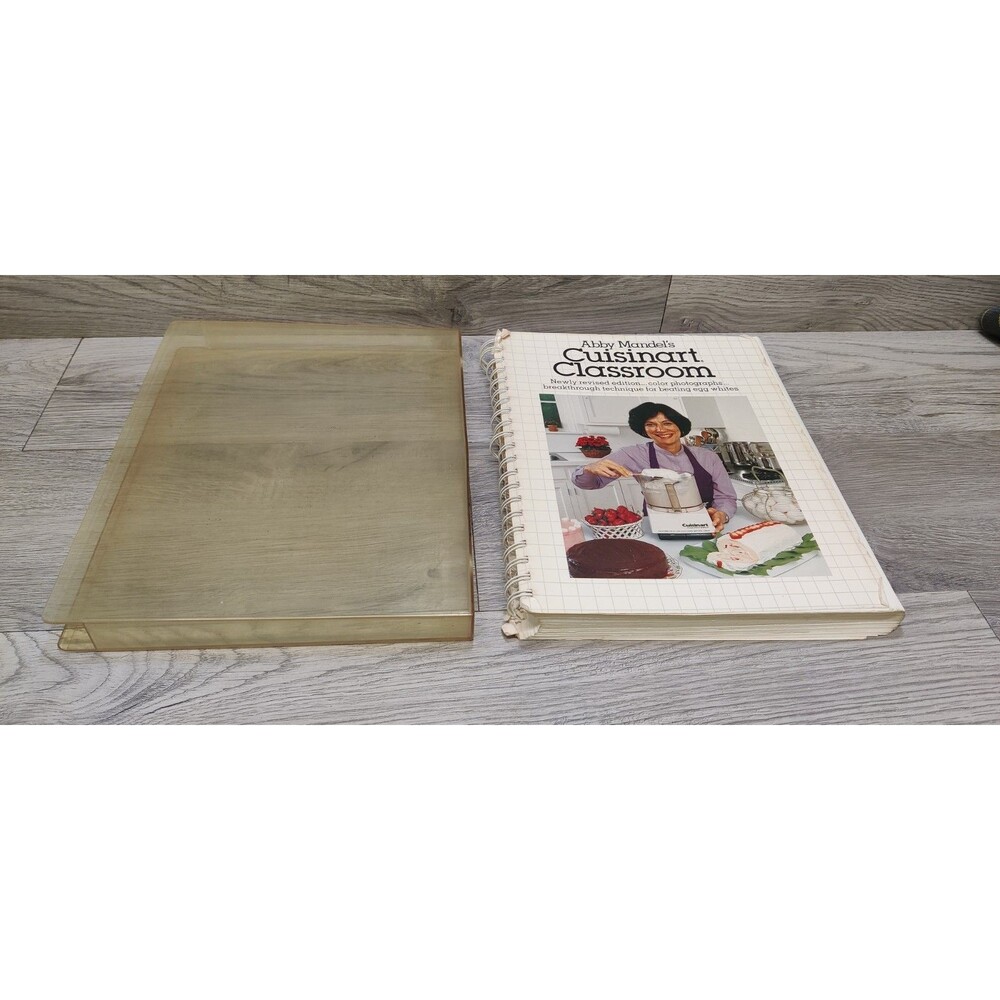 Cuisinart Classroom - Spiral-bound By Mandel, Abby - 1982 + Bonus Acrylic Case
